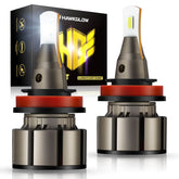 H11/H8/H9 LED Headlight Bulbs 60W 6500K 18000LM White 2Pcs | Economic Series